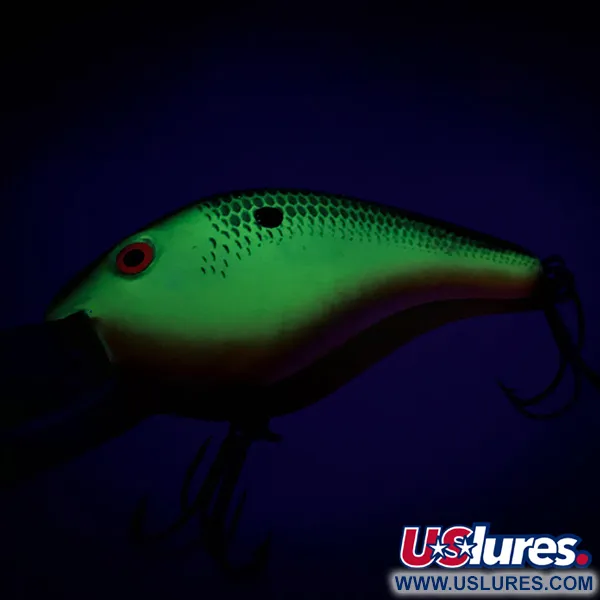 Mann's Depth Plus Ol' Homer Crankbait, Amarillo / Verde, 8 cm, #6862