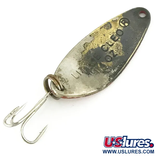 Acme Little Cleo Cucharilla, Rojo/Blanco/Níquel, 7g, Vintage, #6873