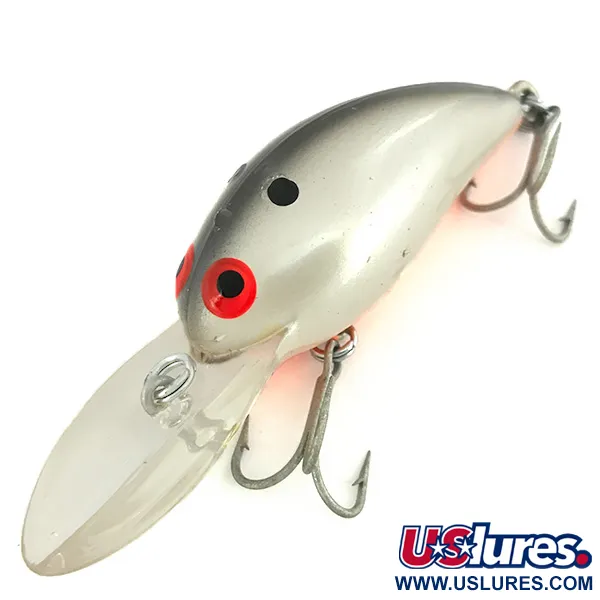Bomber Model 7A Baby Striper Crankbait, Cromo, 9g, #6880