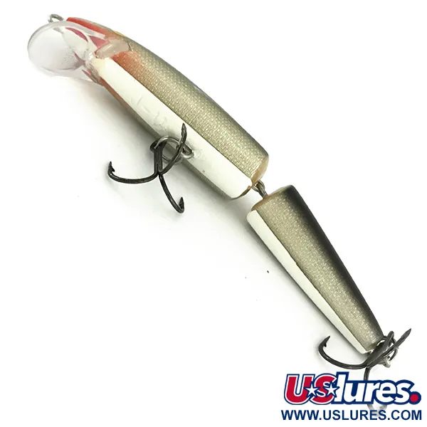 Rapala Jointed J-11 Señuelo Articulado, Silver (S), 9g, Balsa, #6885