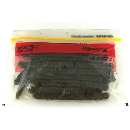 Zoom Super Salt Plus, Green Pumpkin, 10 cm, Señuelo blando #6896