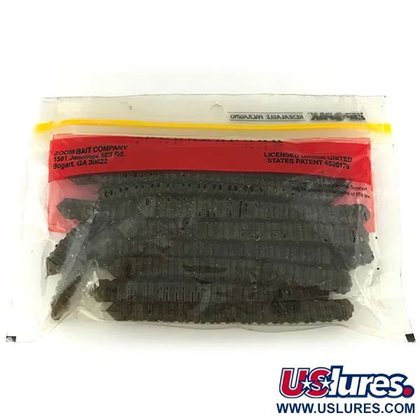 Zoom Super Salt Plus, Green Pumpkin, 10 cm, Señuelo blando #6896