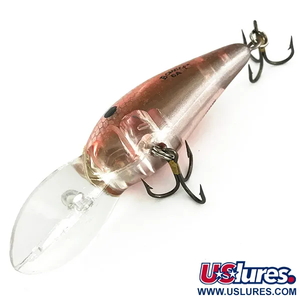 Bomber model 6A Crankbait, Perla Negra, 11g, Sonajeros, #6899