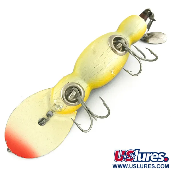 Bomber Water Dog Señuelo, Rana manchada, 9g, Madera de balsa, #6901