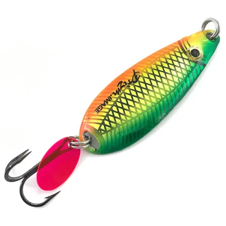 Key Largo Syco Spoon UV Cucharilla, Rainbow Fish, 14g, Acabado UV, #6907