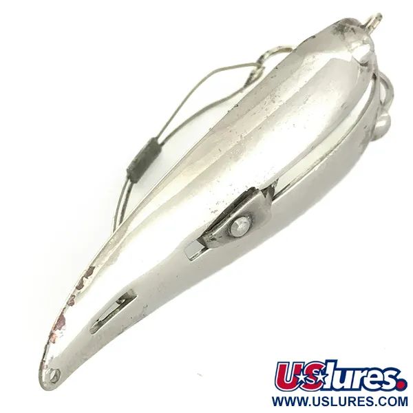 Weedless Larson Bait Fishtrap Cucharilla, Níquel, 17g, Antialgas, #6909