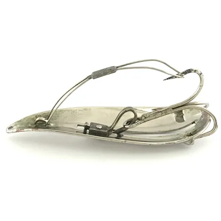 Weedless Larson Bait Fishtrap Cucharilla, Níquel, 17g, Antialgas, #6909
