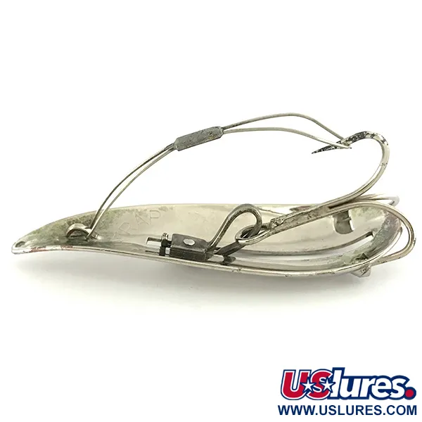 Weedless Larson Bait Fishtrap Cucharilla, Níquel, 17g, Antialgas, #6909