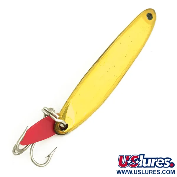 Bay de Noc Swedish pimple Cucharilla, Dorado, 5,5g, Latón, #6911