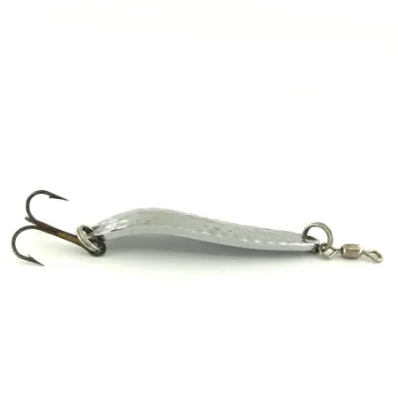 Luhr Jensen Krocodile Die #3 Cucharilla, Níquel martilleado, 14g, #6914