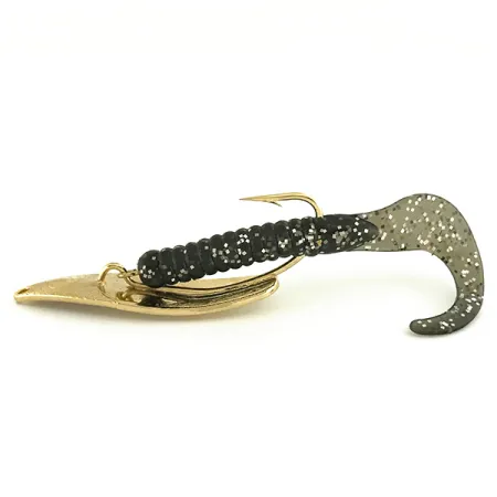 Mepps Timber Doodle 0 Cucharilla Anti-Enganche, Oro / Negro, 8g, #6915