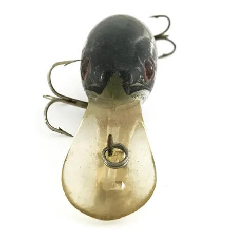 Cotton Cordell Big O Crankbait, Black/Silver/Gold, 10g, Flotante, #6944