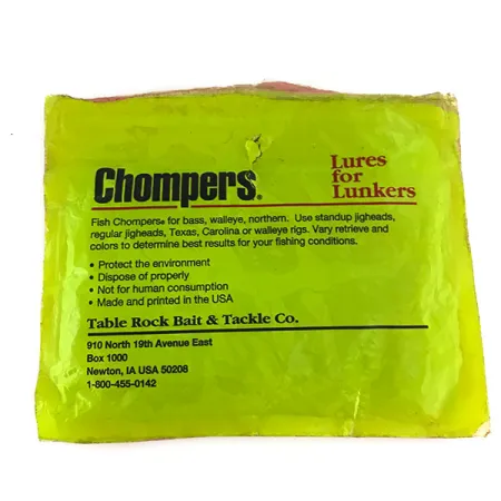 Chompers Garlic&Sаl Vinilo, Chartreuse Pepper, 10,8cm, #6951