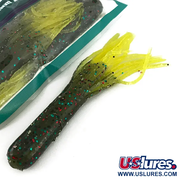 Bass Pro Shops Tournament Series Vinilo, Green Pumpkin, 10cm, #6952