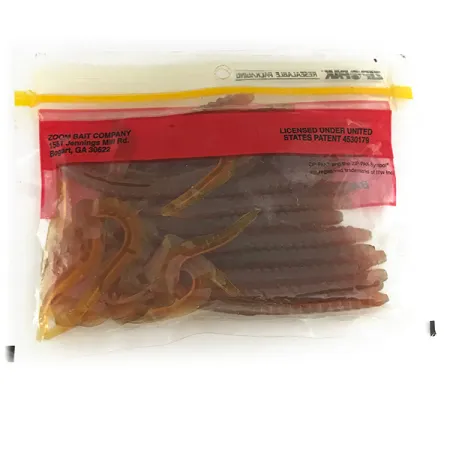 Zoom Super Salt Plus Vinilo, Motor Oil Chartreuse, 15cm, UV, #6954