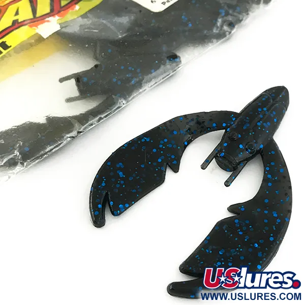 NetBait Chunk Sr Vinilo, Black Blue, 7,5cm, Trailer Jig, #6956