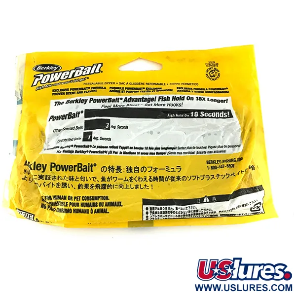 Berkley Power Worm señuelo blando, Motor Oil, 18 cm, 9 uds, #6957