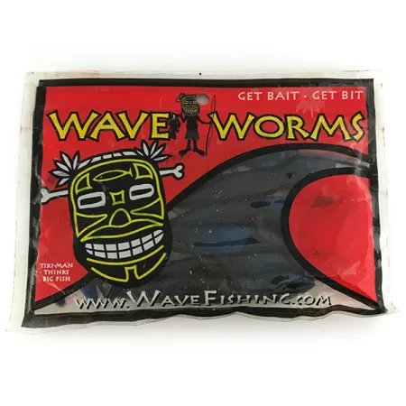 Wave Worms señuelos blandos 6 uds.