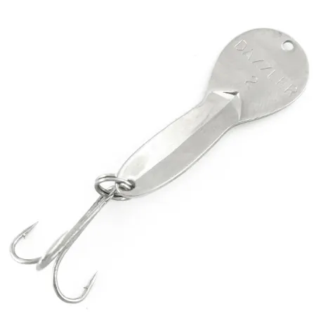 Acme Dazzler #2 Cucharilla, Níquel / Verde, 7g, Vintage, #6981