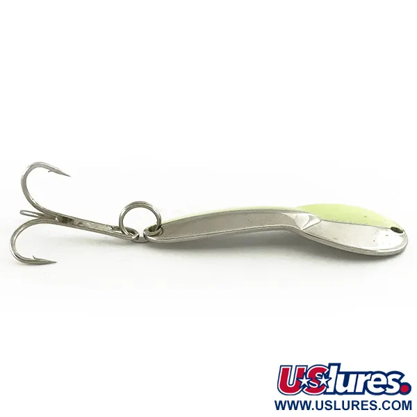 Acme Dazzler #2 Cucharilla, Níquel / Verde, 7g, Vintage, #6981