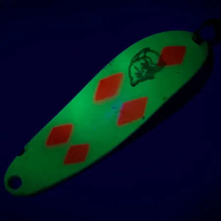 Dardevle Cop-E-Cat 7300 UV Cucharilla, Amarillo Fluo/Níquel, 10g, #6988