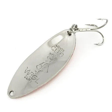 Acme Little Cleo (Hula Girl) Cucharilla, Níquel / Naranja, 14g, Sello Hula, #6994