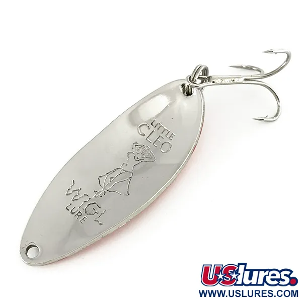 Acme Little Cleo (Hula Girl) Cucharilla, Níquel / Naranja, 14g, Sello Hula, #6994