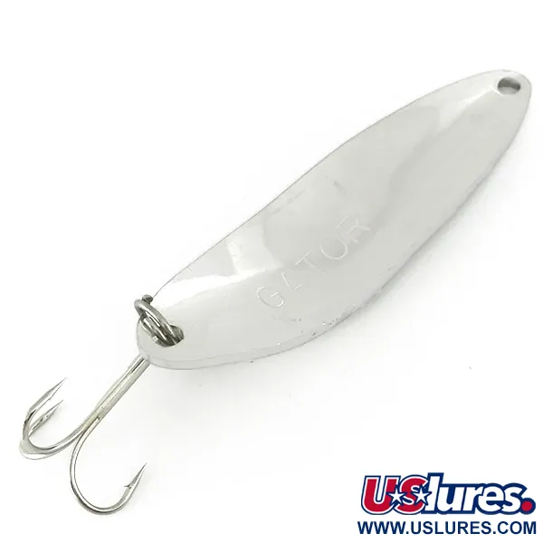 Gator Cucharilla Ondulante, Níquel, 35g, Acero Inox, #7021