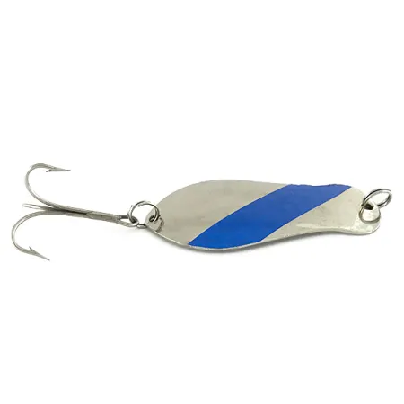 K-B Bait K-B Spoon 2 Cucharilla, Níquel / Azul, 14g, Sello USA, #7026