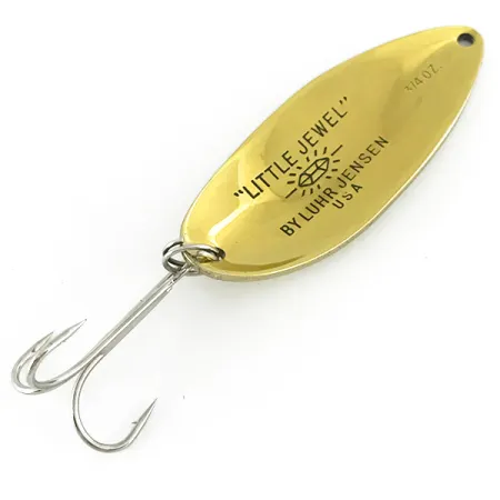 Luhr Jensen Little Jewel Cucharilla, Oro, 21g, Vintage USA, #7028