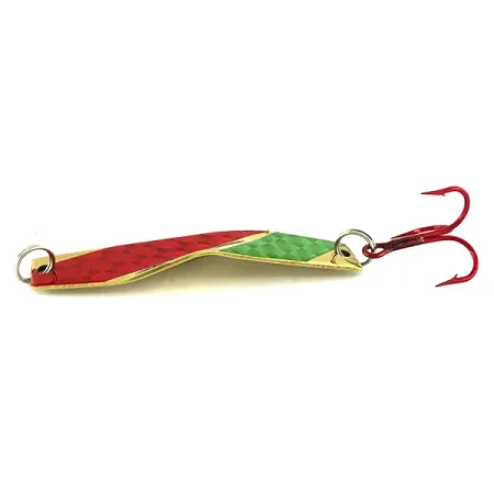 Z-RAY Lures Z-Ray Model 125 Cucharilla, Oro/Rojo/Verde, 11g, #7031