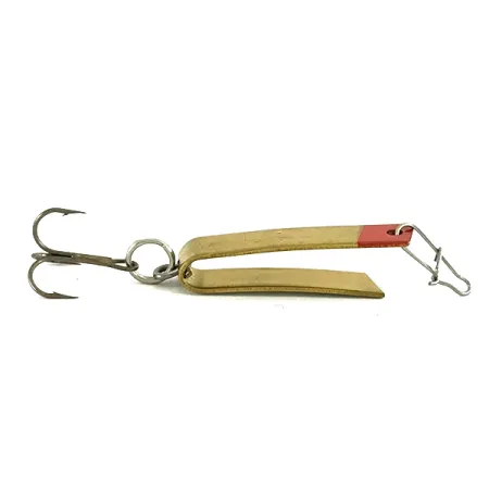 Luhr Jensen Super-Duper 501 Cucharilla, Oro / Rojo, 2,3g, Forma U, #7047