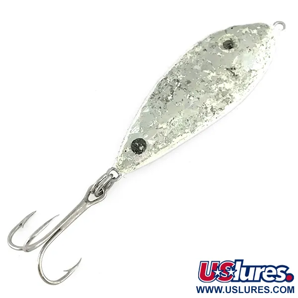 RSR Lures RSR SHAD Jig, Plateado, 35g, acabado rugoso, #7064
