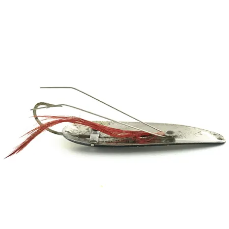 Eppinger Weedless Dardevle Cucharilla, Negro/Blanco/Níquel, 28g, #7068