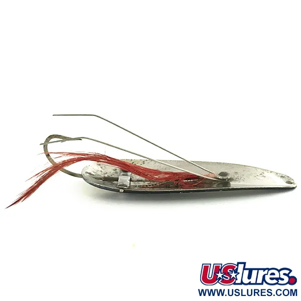 Eppinger Weedless Dardevle Cucharilla, Negro/Blanco/Níquel, 28g, #7068