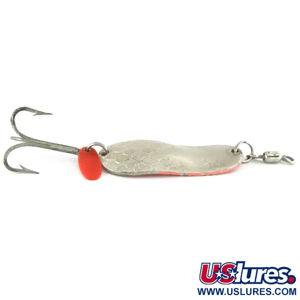 Gibbs Delta Kit-A-Mat #55 Cucharilla, Plata/Naranja UV, 25g, Glow UV, #7086