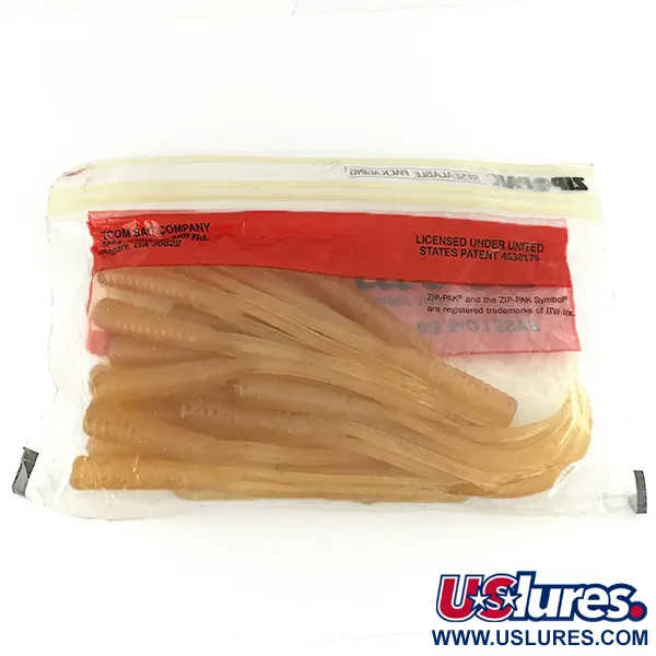 Zoom Split Tail Trailer señuelo blando, Blanco perla, 10cm, #7092