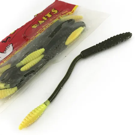 Big Bite Baits Jeff Kriet - Squirrel Tail Worm vinilo 10 uds