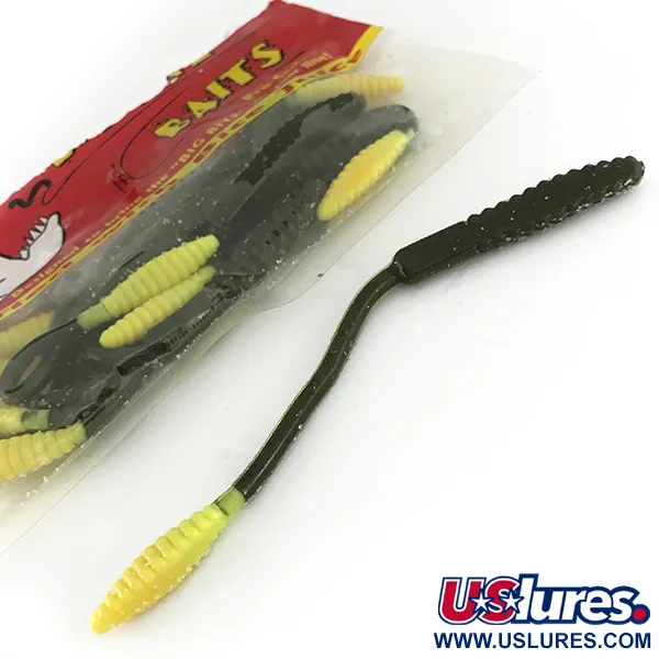 Big Bite Baits Jeff Kriet - Squirrel Tail Worm vinilo 10 uds