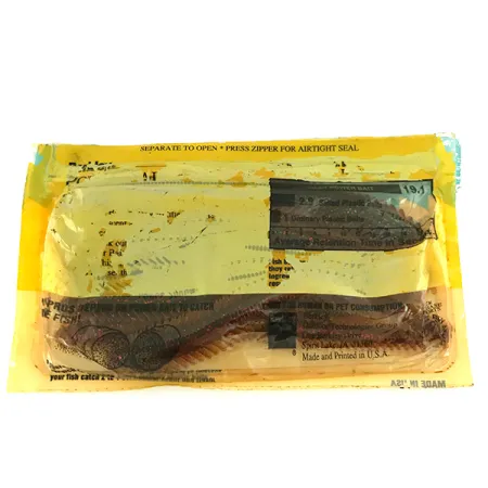 Berkley Power Worm vinilo, Red, 17.3g, Cuerpo estriado, #7097