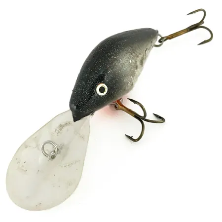 Mann's 30+ Depth Plus Crankbait, Negro-Plata, 14g, Profundidad, #7103