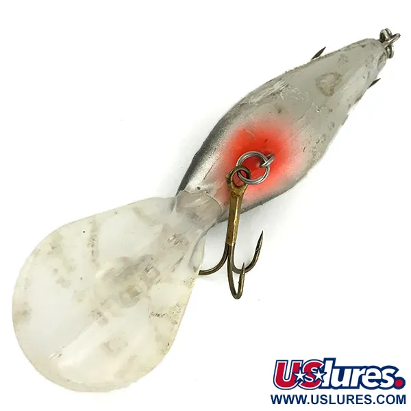 Mann's 30+ Depth Plus Crankbait, Negro-Plata, 14g, Profundidad, #7103