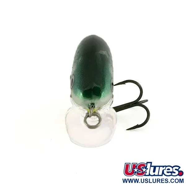 Bagley Pro Sunny B Squarebill Crankbait, Verde Plata, 8,5g, Balsa, #7107