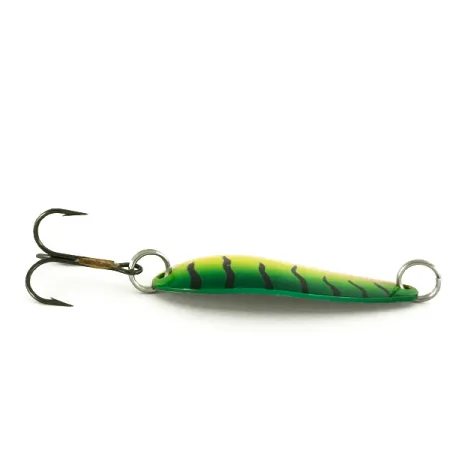 Blue Fox Strobe Tear Drop Cucharilla, Fire Tiger, 11g, USA, #7117