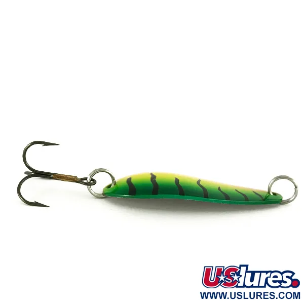 Blue Fox Strobe Tear Drop Cucharilla, Fire Tiger, 11g, USA, #7117