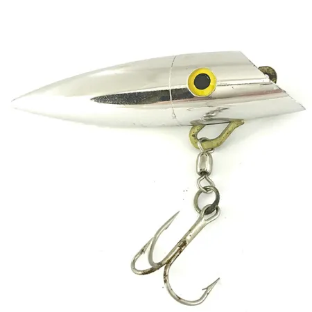 Luhr-Jensen J-Plug Señuelo Curricán, Plata Espejo, 11,5g, #7129