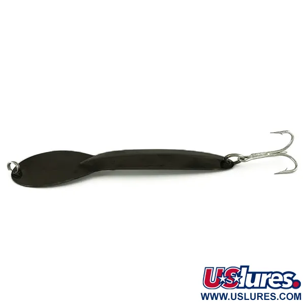 Luhr Jensen Loco Troll Cucharilla, Negro, 14g, Vintage USA, #7153