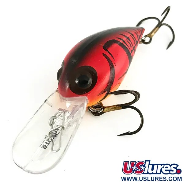 Storm Original Series Wiggle Wart Crankbait, Red, 11g, Sonajero, #7155