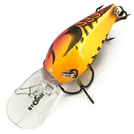 Storm Original Series Wiggle Wart Crankbait, Red, 11g, Sonajero, #7155
