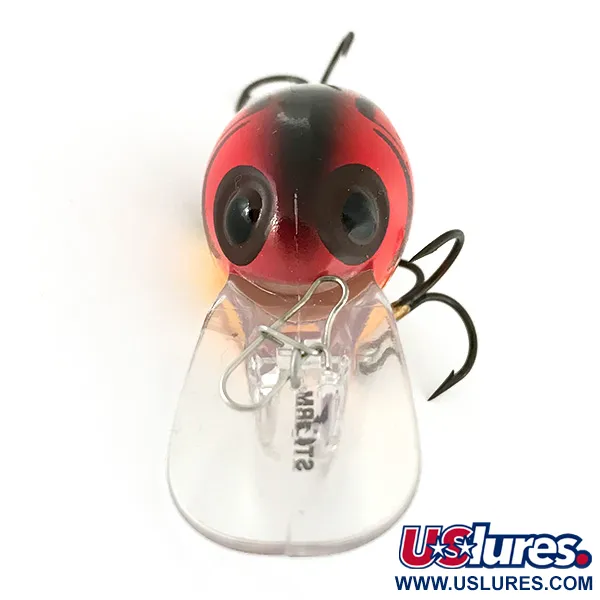 Storm Original Series Wiggle Wart Crankbait, Red, 11g, Sonajero, #7155